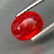 2,07 Rare Color! Natural Red Sapphire 2,07 ct