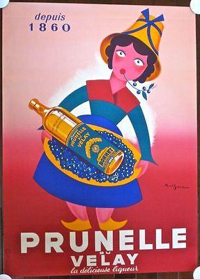 Prunella Velay Circa 1950's French Liqueur Advertising (1 of 1)