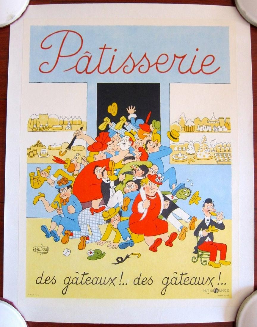 Patisserie - Original 1956 French Advertising LB Poster (1 of 1)