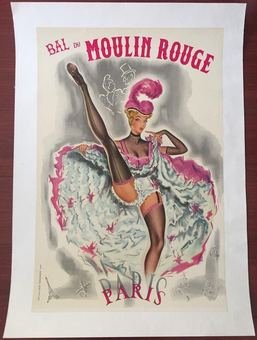 Bal Du Moulin Rouge - Original French Advertising LB (1 of 1)