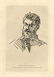 Edouard Manet original etching "Portrait of Felix
