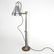 FRENCH INDUSTRIAL BESPOKE LAB FACTORY LAMP HELUX