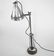 FRENCH INDUSTRIAL BESPOKE LAB FACTORY LAMP HELUX - 3