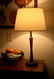 MID CENTURY TABLE LAMP WOOD POOL PEARSALL STYLE 1950 - 4