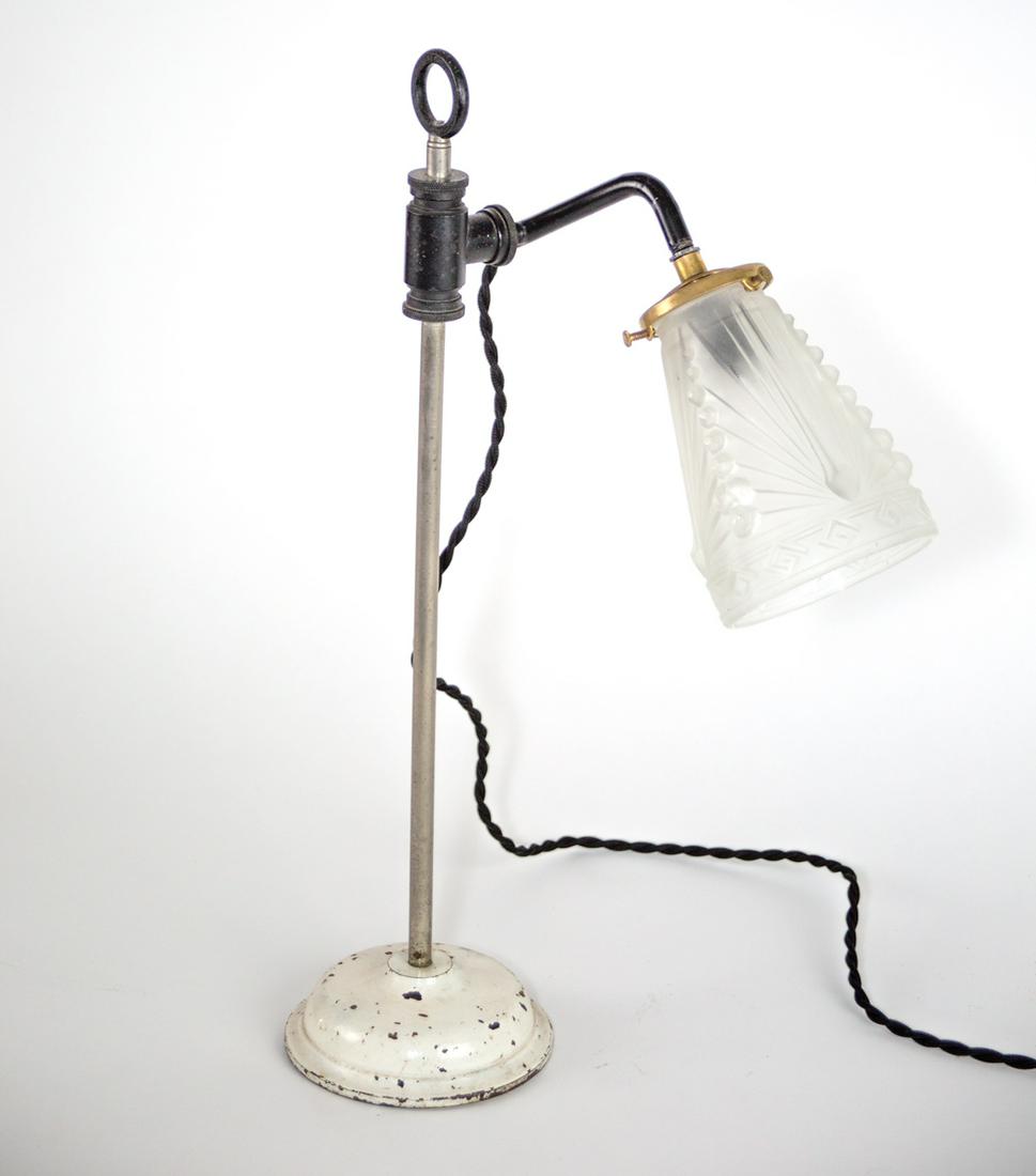 FRENCH ART DECO Desk lamp MOLDED Lot Art | Small Desk Lamps