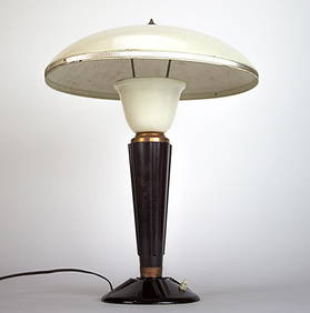 FRENCH MODERNIST MID CENTURY DESK LAMP JUMO BAKELITE (1 of 5)