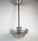 French Mid century 1950 hanging light waterfall globe