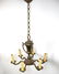 FRENCH Art Nouveau transition to art deco CHANDELIER - 4
