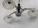 FRENCH ART DECO CHANDELIER MOLDED Etched GLASS MUELLER - 3
