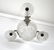 FRENCH ART DECO CHANDELIER MOLDED pressed GLASS MULLER - 3