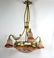 FRENCH ART DECO SCHNEIDER CHANDELIER LE VERRE FRANCAIS - 2