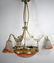 FRENCH ART DECO SCHNEIDER CHANDELIER LE VERRE FRANCAIS - 4