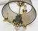 French mid century Asselbur George Jouve chandelier - 6