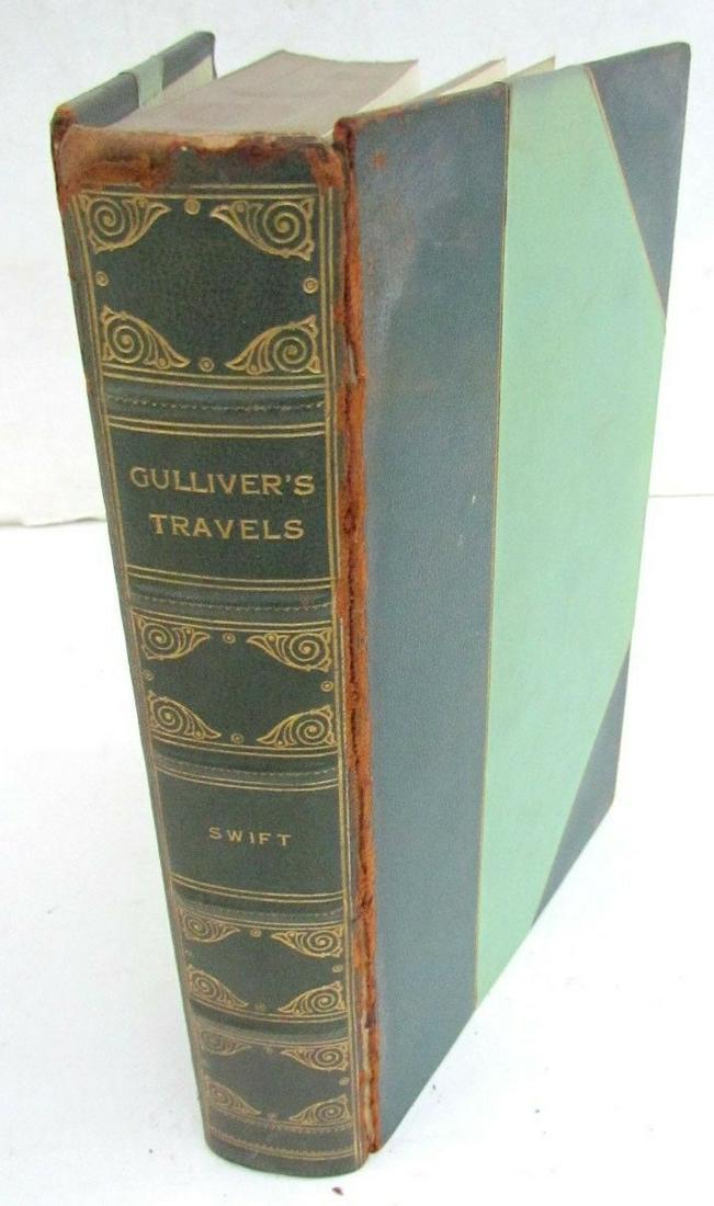GULLIVER'S TRAVELS by JONATHAN SWIFT ILLUSTRATED by: Printed in London in 1931 Very good condition except almost detached front cover Reserve: $27.99 Shipping: Domestic: Flat-rate of $15.00 to anywhere within the contiguous U.S. International: Foreign s