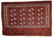 Handmade antique collectible Turkmen Tekke rug 2.6' x
