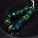 4.72 Ct Natural 24 Drilled Faceted Fire Black Opal - 2