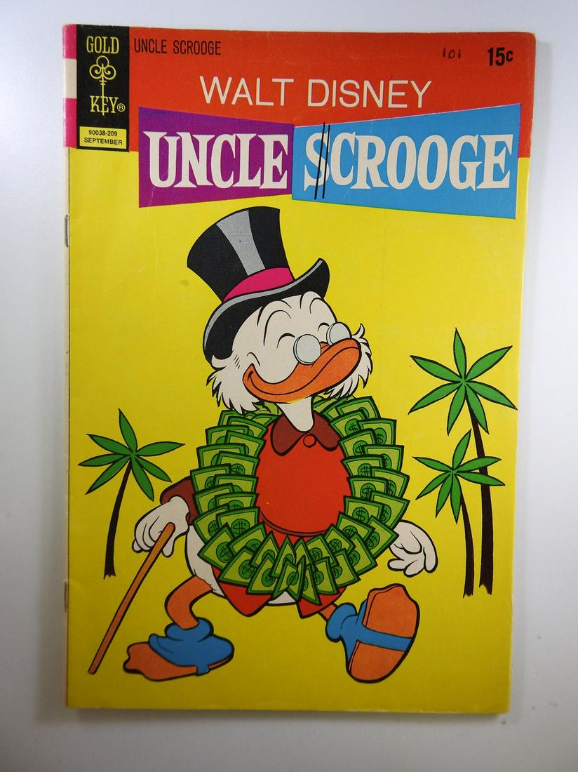 Uncle Scrooge #101: No Reserve! Uncle Scrooge #101: FN Shipping: Individual Comics: Flat-rate of $9.99 (1-8 comics) or $19.99 (9+ comics) to anywhere within the contiguous U.S. International: Foreign shipping rates are d