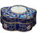 Chinese Republic Enamel Copper Soapstone Box