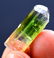 Tourmaline Crystal , Diamond Cut Terminated And - 4
