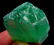Green Kunzite Hiddenite Crystal , Terminated and Damage - 6