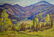 Oil painting Mountain landscape Gabda Vasily