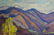 Oil painting Mountain landscape Gabda Vasily - 3