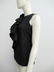 "Diane von Furstenberg" black cotton top, size S / M - 4