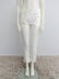 "Jil Sander" Pants "Capri" model in white cotton Size