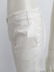 "Jil Sander" Pants "Capri" model in white cotton Size - 4