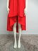 "Pinko" Red taffeta decolletè dress Size XS - 4