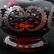 Bohemian Etched Ruby Wine Ewer Circa 1900 - 9