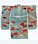 Early 20th century Japanese Embroidered & painted silk - 2