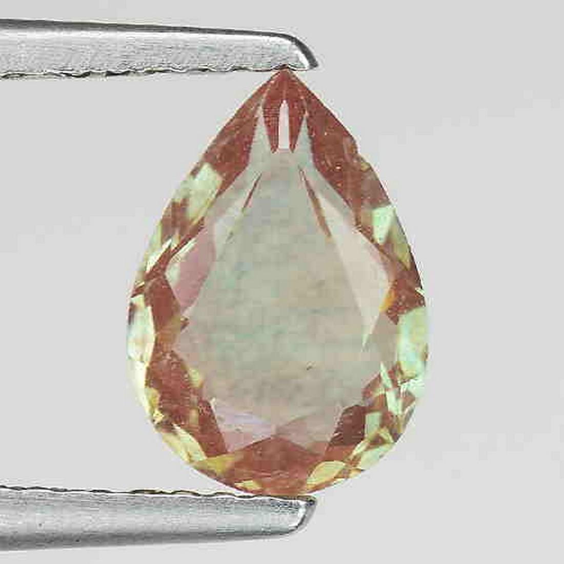 1.05 CTS NATURAL FELDSPAR SUNSTONE PEAR SHAPE LOOSE (1 of 2)