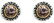 5 Ct Sterling Silver Fancy Yellow Lab Sapp Earring
