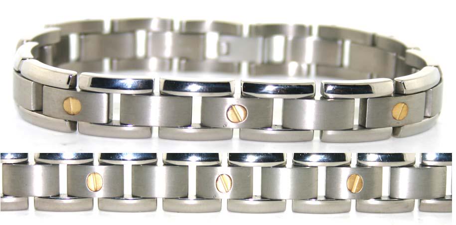 Titanium 7” Mans Bracelet: No Reserve! Titanium 7” Mans Bracelet Shipping: Domestic: Flat-rate of $9.99 to anywhere within the contiguous U.S. International: Foreign shipping rates are determined by destination.. Combined shi