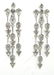 2 Ct Created Lab Sapp Sterling Silver Earring