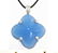 1 Ct Created Sapp & 85 Ct Created Lavender Cabazon