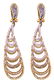 10 Ct Created Lab Sapp Sterling Silver 4 inch