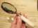 Brass Bone Handle Magnifying glass Desk Magnifier - 8