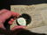 Small Round Brass Heavy Magnifying Glass Desktop Lens - 2