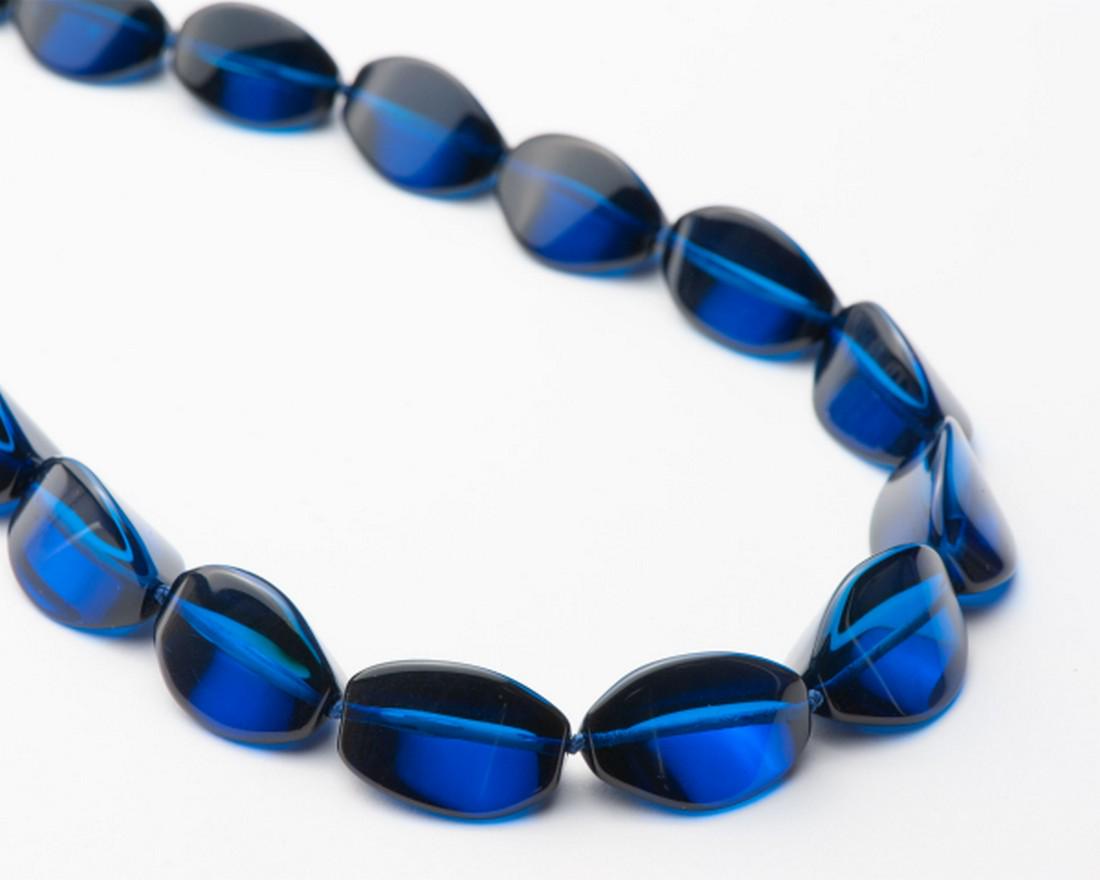 Precious Azure Amber Necklace (1 of 2)