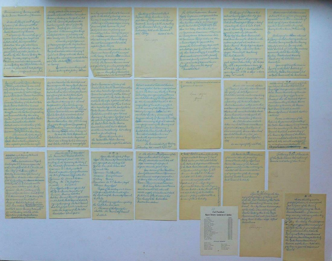 1950 BREWING EPHEMERA MASTER BREWERS ASSOC of AMERICA (1 of 3)