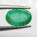 0.57 Ctw Natural Zambian Emerald Oval Cab