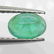 0.57 Ctw Natural Zambian Emerald Oval Cab - 2