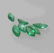 0.69 Ctw Natural 7 Zambian Emerald Marquise Necklace - 2