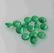 1.02 Ctw Natural 14 Zambian Emerald Round Diamond Cut