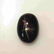 6.98 Ctw Natural Six Line Black Star Sapphire Oval Cab