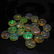 7.23 Ctw Natural 21 Faceted Fire Opal Beads - 2
