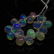 4.92 Ctw Natural 17 Drilled Pear Multi-Color Fire Opal
