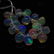 4.92 Ctw Natural 17 Drilled Pear Multi-Color Fire Opal - 2
